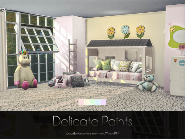 The Sims Resource: Delicate Paints by Caroll91