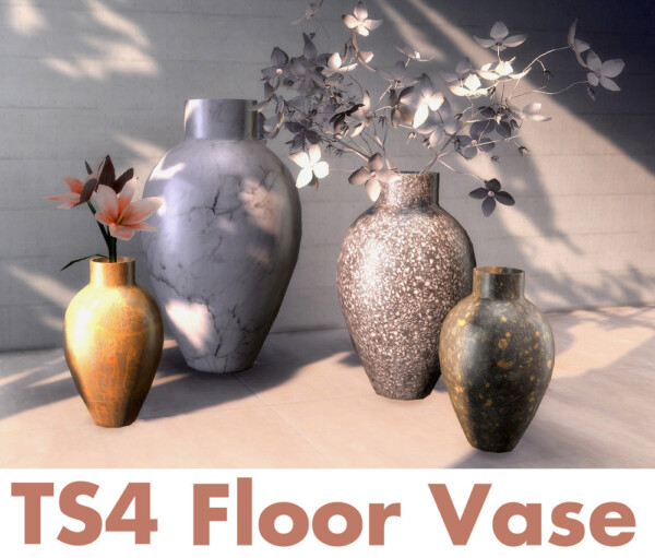 Riekus13: Dine Out Floor Vase Recolored