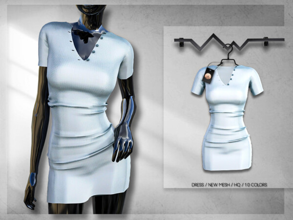 The Sims Resource: Dress BD271 by busra tr