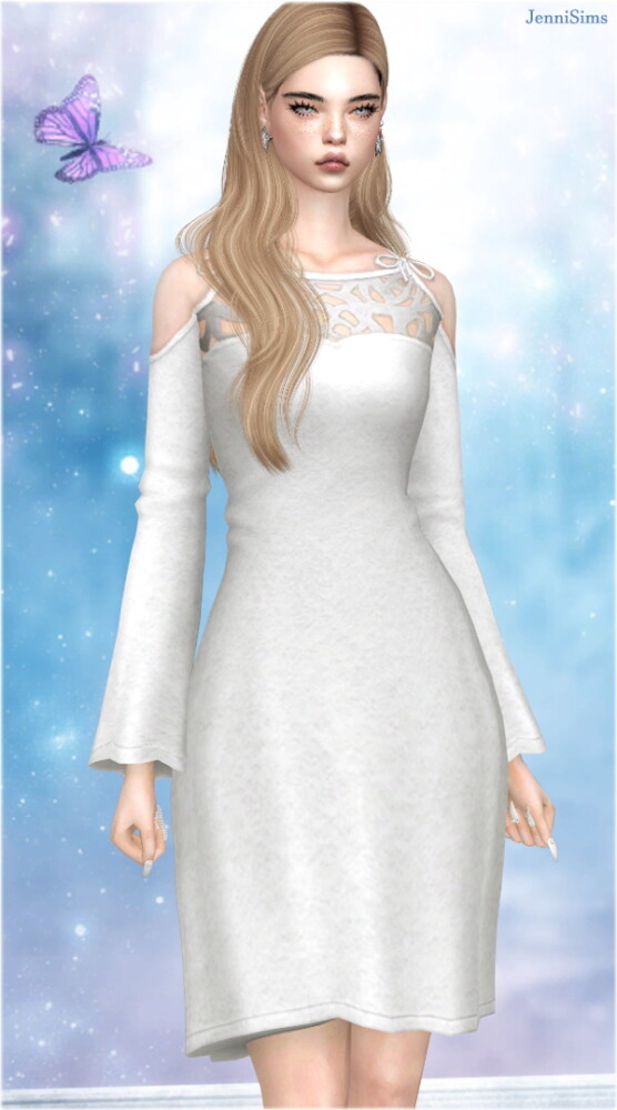 Jenni Sims: Base Game Compatible Dress