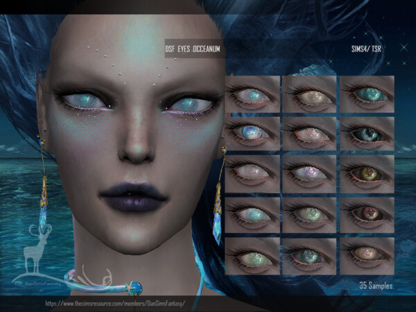 The Sims Resource: Eyes Occeanum by DanSimsFantasy