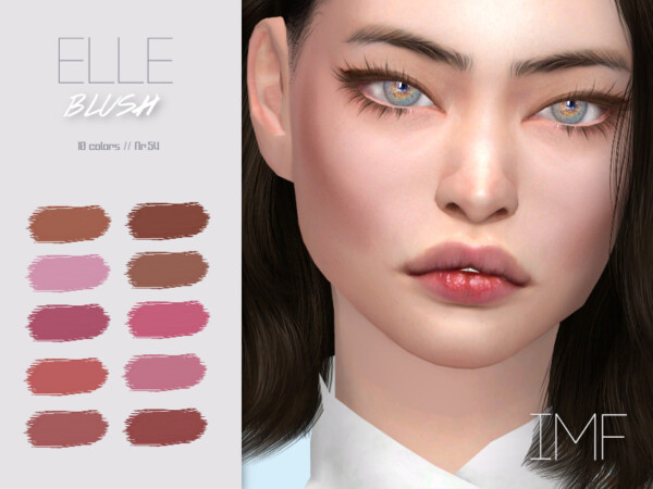 The Sims Resource: Elle Blush N.54 by IzzieMcFire
