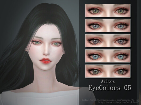 The Sims Resource: Eyecolors 05 by Arltos