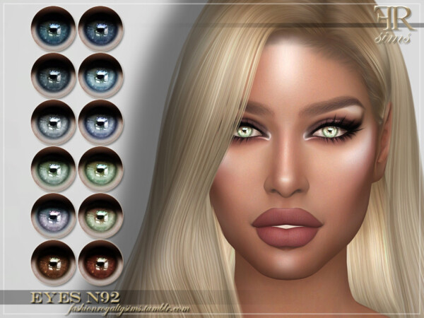 The Sims Resource: Eyes N92 by FashionRoyaltySims