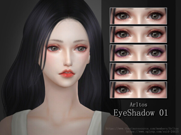 The Sims Resource: Eyeshadow 01 by Arltos