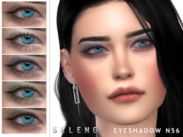 The Sims Resource: Eyeshadow N56 by Seleng