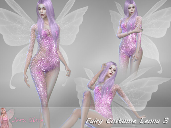 The Sims Resource: Fairy Costume Leona 3 by Jaru Sims
