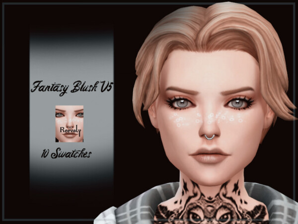 The Sims Resource: Fantasy Blush V5 by Reevaly