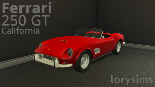 Lory Sims: Ferrari 250 GT California