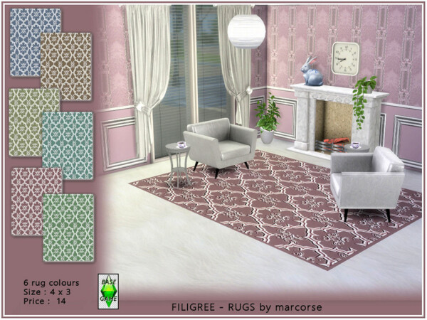 Filigree Rugs by marcorse from TSR