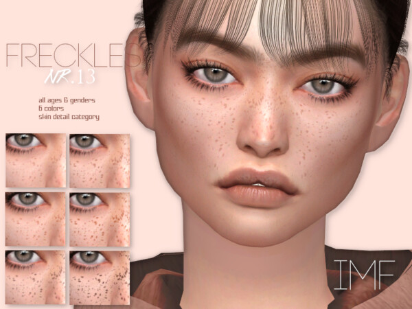 The Sims Resource: Freckles N.13 by IzzieMcFire