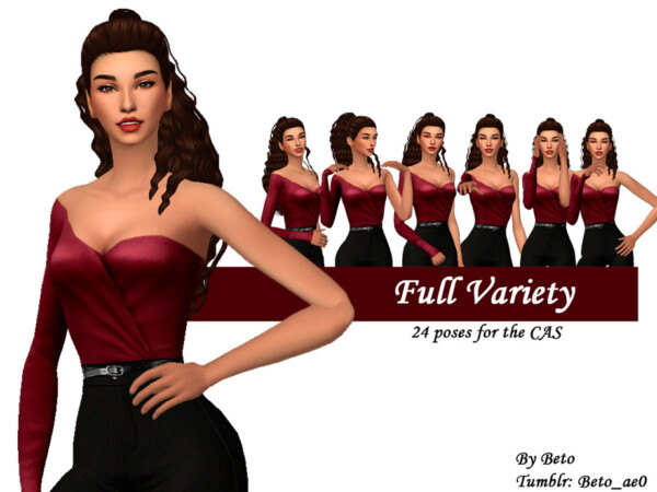The Sims Resource: Full Variety   Poses by Beto ae0