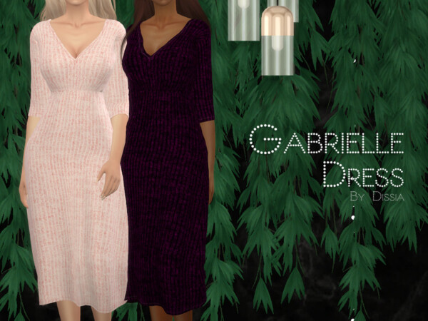 Gabrielle Dress by Dissia from TSR