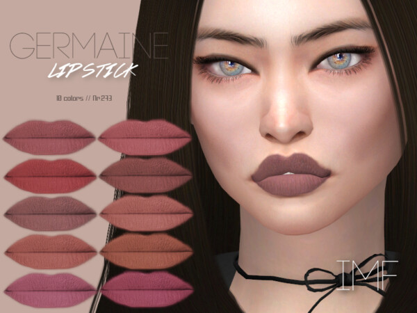 The Sims Resource: Germaine Lipstick N.273 by IzzieMcFire