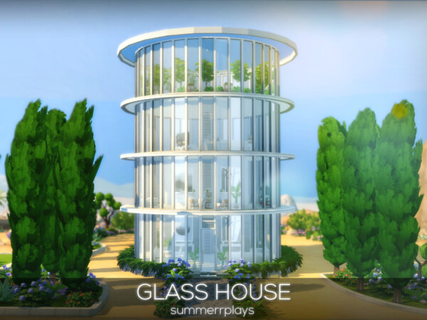The Sims Resource: Glass house by Summerr Plays