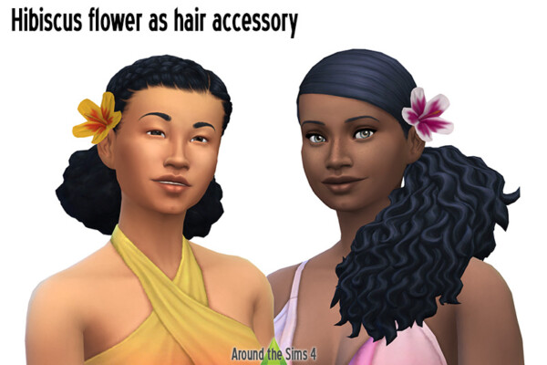 Around The Sims 4: Hibiscus flower