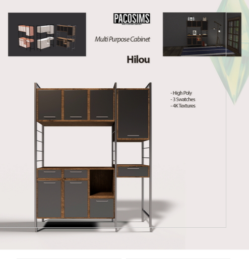 Paco Sims: Hilou Multi Purpose Cabinet