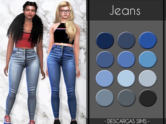 Descargas Sims: Jeans