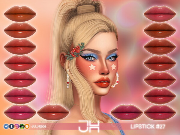 The Sims Resource: Lipstick 27 by Jul Haos