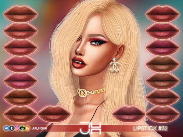 The Sims Resource: Lipstick 32 by Jul Haos