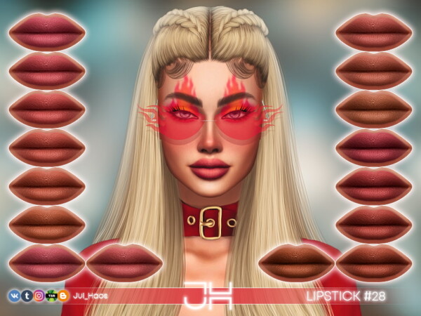 The Sims Resource: Lipstick 28by Jul Haos