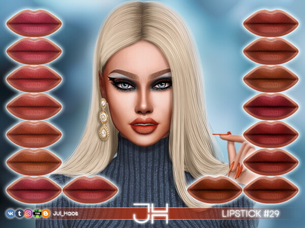 The Sims Resource: Lipstick 29 by Jul Haos