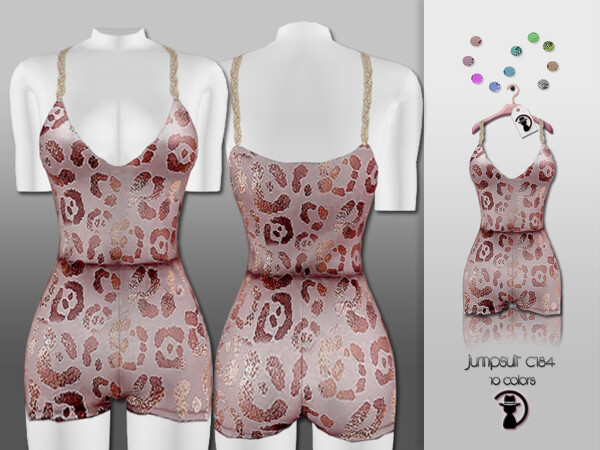 The Sims Resource: Jumpsuit C184 by turksimmer
