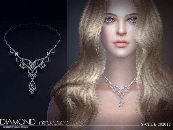 The Sims Resource: LL Necklace 202012 by S Club