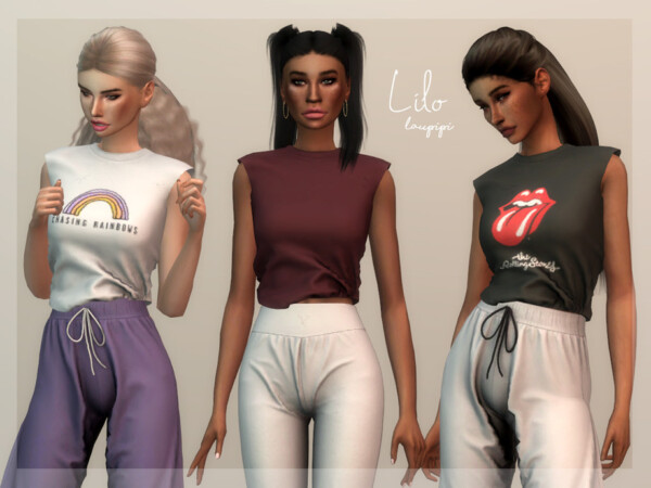 The Sims Resource: Lilo T shirt by laupipi