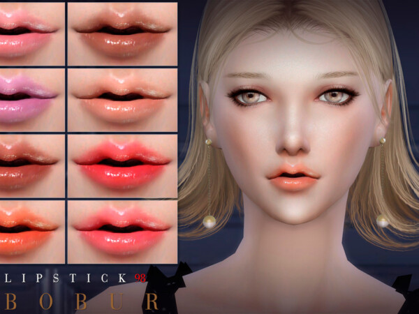 The Sims Resource: Lipstick 98 by Bobur