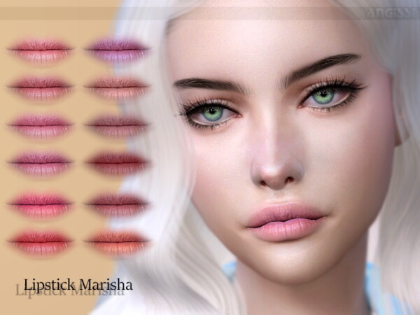The Sims Resource: Lipstick Marisha by ANGISSI