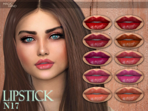 The Sims Resource: Lipstick N17 by MagicHand