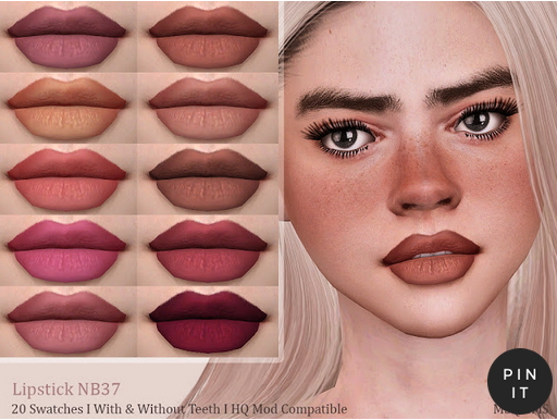 MSQ Sims: Lipstick NB37