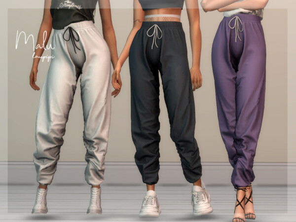 The Sims Resource: Malu Pants by laupipi
