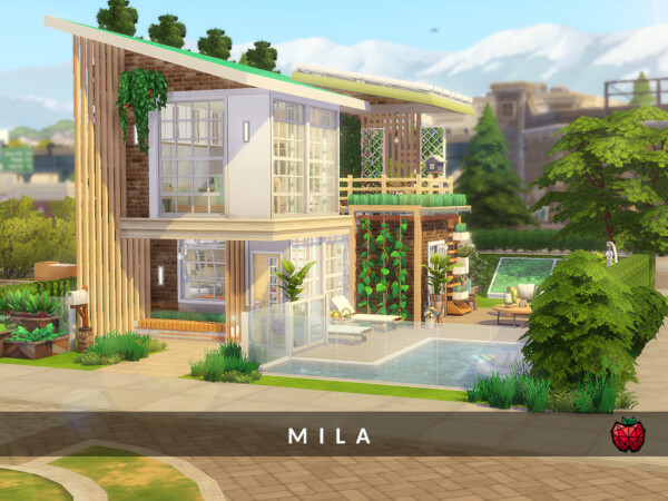 The Sims Resource: Mila tiny home no CC by melapples