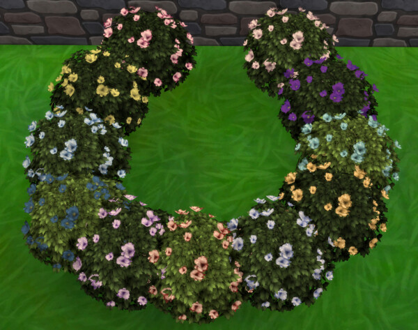 Mod The Sims: Moonlight Delight Hibiscus Bush by Wykkyd