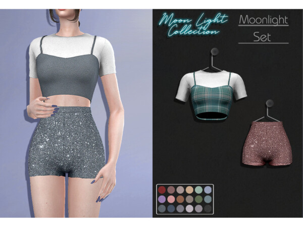 The Sims Resource: Moonlight Set by Lisaminicatsims