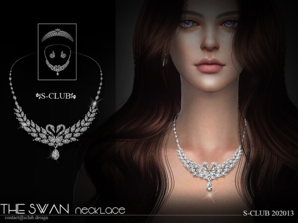 The Sims Resource: LL Necklace 202013 by S Club