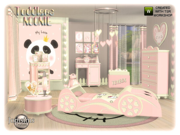 The Sims Resource: Noonie Toddlers bedroom by jomsims
