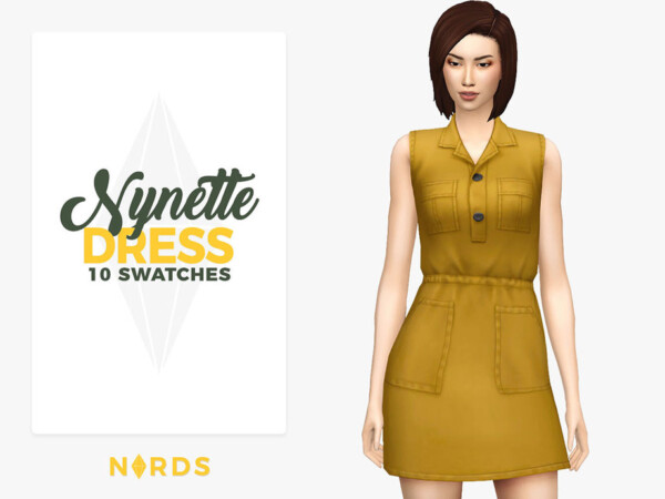 The Sims Resource: Nynette Dress by Nords