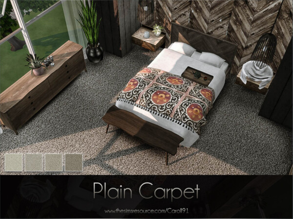 The Sims Resource: Plain Carpet by Caroll91