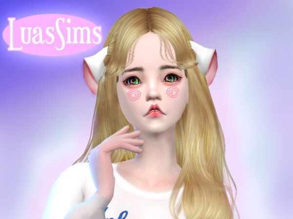 Rose Ears by Luas Sims by TSR