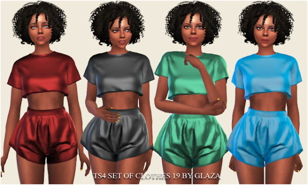 Set of clothes 19   Top and Shorts from All by Glaza