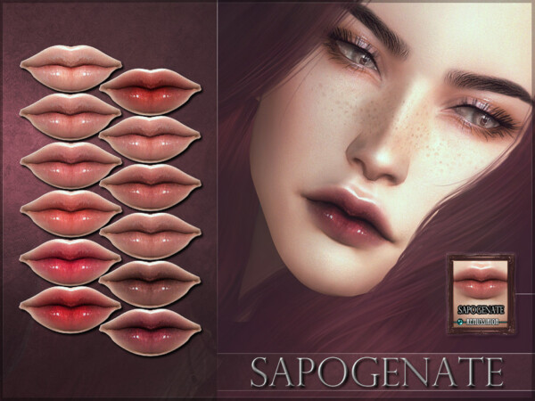 Sapogenate Lipstick by RemusSirion from TSR
