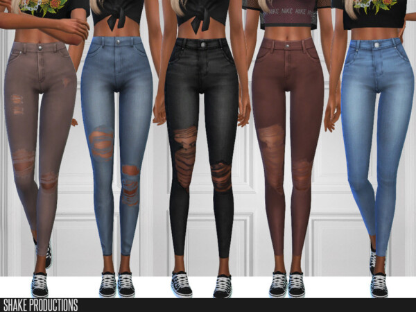 The Sims Resource: 475 Jeans Set by ShakeProductions