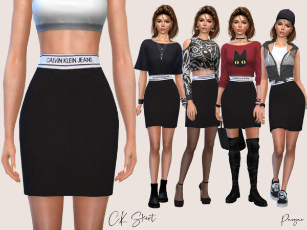 The Sims Resource: Skirt by Paogae