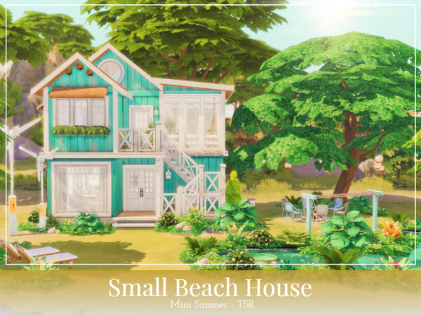 The Sims Resource: Small Beach house by Mini Simmer