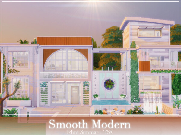 The Sims Resource: Smooth Modern House by Mini Simmer
