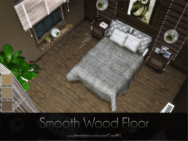 The Sims Resource: Smooth Wood Floor by Caroll91