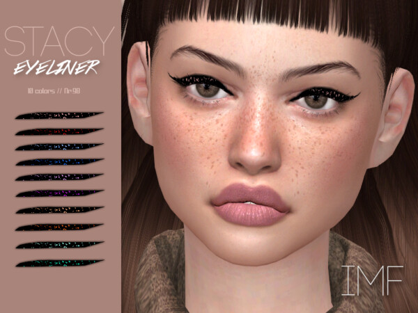 The Sims Resource: Stacy Eyeliner N.98 by IzzieMcFire
